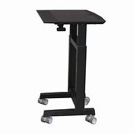 Image result for Adjustable Podium with Wheels