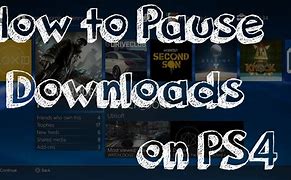 Image result for How to Pause PS4 Download