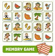 Image result for Memory Game Objects Image A3 Size
