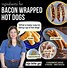 Image result for Bacon Hot Dog
