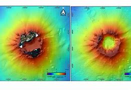 Image result for Tonga Volcano Before and After