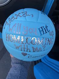 Image result for Homecoming Proposal Ideas Volleyball