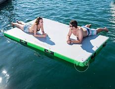 Image result for Inflatable Water Mats for Lakes