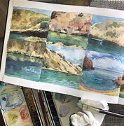Image result for Sketchbook Watercolor Paintings of Nature