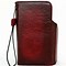 Image result for iPhone 13 Pro Max Red Leather Wallet Case