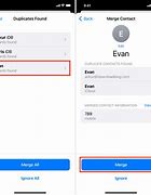 Image result for Duplicate Contacts iPhone