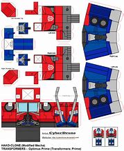 Image result for Papercraft Transformers