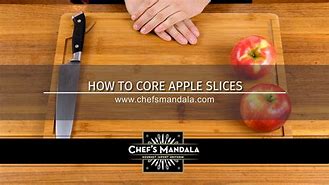 Image result for Cored Apple Slice