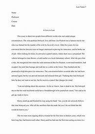 Image result for Sample Narrative Essays Examples