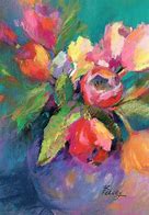 Image result for Pastel Flowers Abstract Drawing