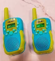 Image result for Kids Walkie Talkies Blue and Green