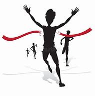 Image result for Silhouette of Winning Athlete