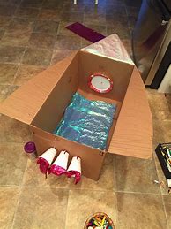 Image result for Cardboard Box Rocket