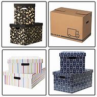 Image result for Black Storage Boxes