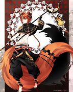 Image result for Fox with Fire Anime Boy