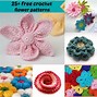 Image result for Free Crochet Flower Patterns to Print