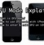 Image result for Secret iPhone DFU Menu