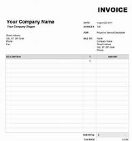 Image result for Job Invoice Template