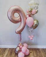Image result for Number Balloon Bouquet