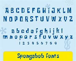 Image result for Spongebob Stick Font