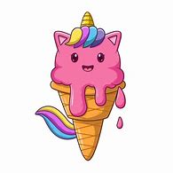 Image result for Cute Kawaii Ice Cream Unicorn