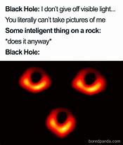 Image result for Black Hole Human Meme