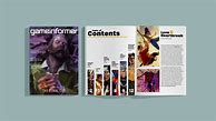 Image result for Gaming Magazine Designs