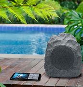 Image result for Outdoor Wireless Rock Speakers