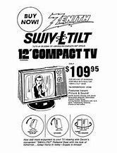 Image result for Vintage Zenith Television