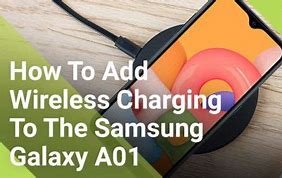 Image result for Samsung Galaxy A01 Wireless Charging