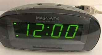 Image result for Magnavox Dual Alarm Clock Radio