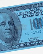 Image result for Blue 100 Dollar Bill