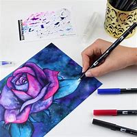 Image result for Brush Pen Canvas