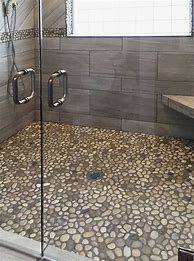 Image result for River Pebble Shower Floor