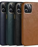 Image result for iPhone 12 Black Leather Case