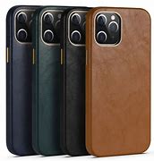 Image result for iPhone 12 Pro Max Leather Case with Stitches
