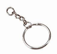 Image result for Round Metal Key Chain