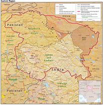 Image result for Pakistan Kashmir Map