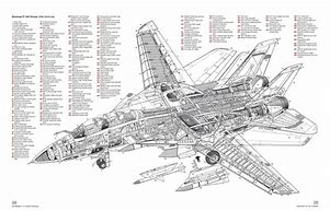 Image result for F-14 Tomcat Cutaway