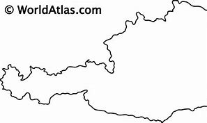 Image result for Austria Map Outline