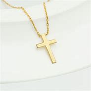 Image result for Gold Cross Pendant Necklace for Women