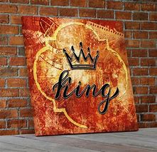 Image result for King and Queen Crown Canvas