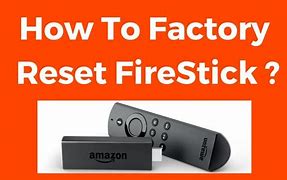 Image result for Restore Amazon Fire Stick