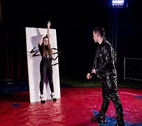Image result for Circus Knife Throwing