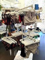Image result for Clothing Rack Display Ideas