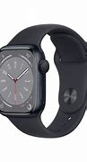 Image result for Apple Watch 8 Black Sport Band On Hand