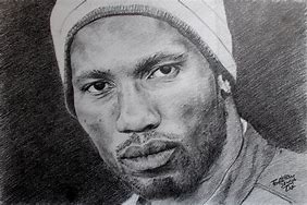 Image result for Drogba Drawing