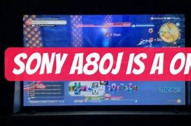 Image result for Sony A80j Input Menu