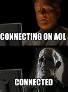 Image result for AOL Meme