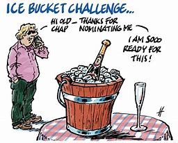 Image result for Ice Bucket Challenge Cartoon
